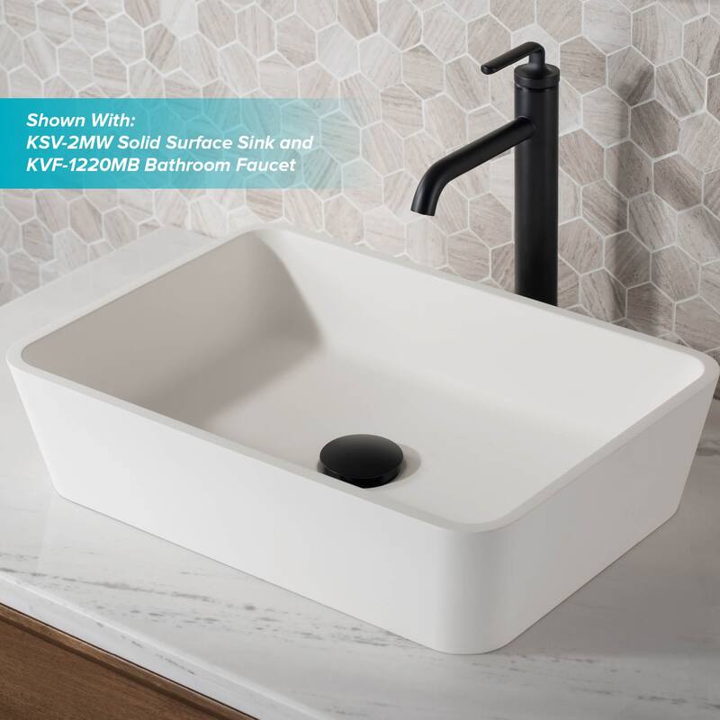 KRAUS Pop-Up Drain for Vessel Bathroom sink