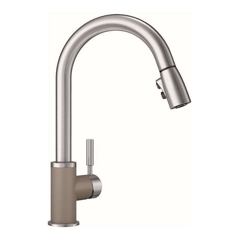 Shop Black Friday Deals On Blanco Sonoma 15 Gpm 1 Handle Pull Down Kitchen Faucet Overstock 30832119