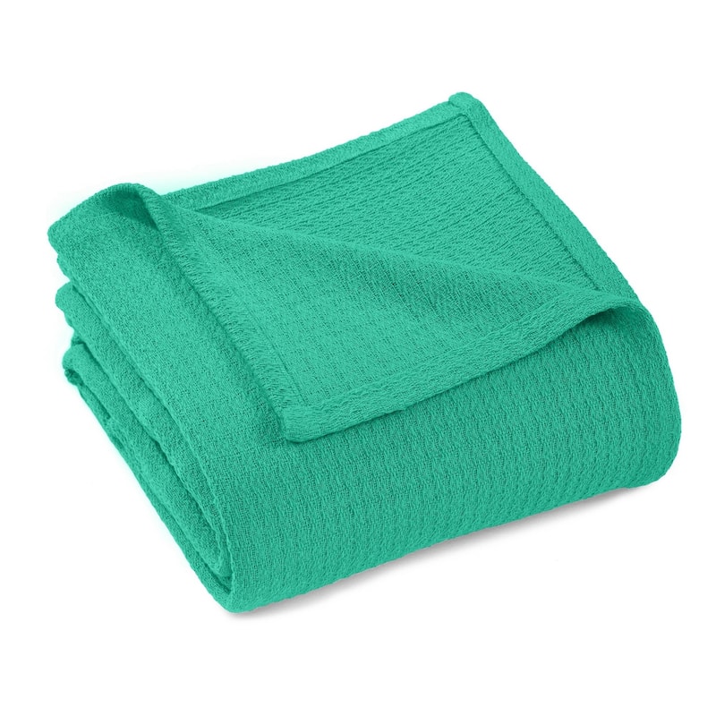Superior Waffle Weave Honeycomb Knit Soft Cotton Blanket