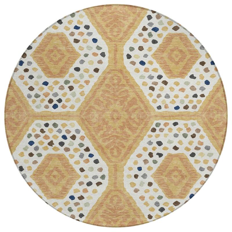 Machine Washable Indoor/ Outdoor Global Nipsey Chantille Rug