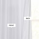 preview thumbnail 37 of 81, Exclusive Fabrics Textured Faux Dupioni Silk Thermal Blackout Curtains (1 Panel)