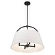 preview thumbnail 10 of 9, Minka Lavery 5396 Headington 4 Light 24" Wide Chandelier