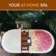 preview thumbnail 34 of 36, Bathtub Tray for Tub - Adjustable Bamboo Bath Tray for Tub - Collapsible Bathtub Caddy Bath Tub Tray Wood - Bath Accessories