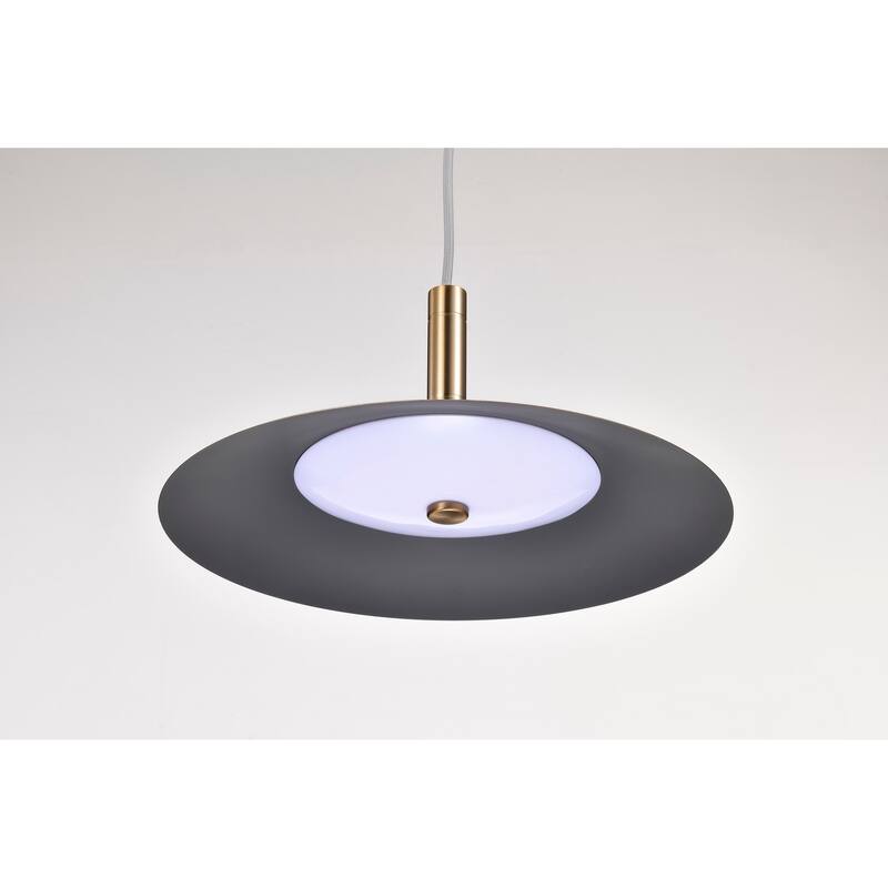 Corrine 14 Inch LED Pendant Burnished Brass 3K/4K/5K CCT Selectable - Burnished Brass