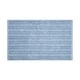preview thumbnail 18 of 25, Martex Restore Cotton Bath Rug Soft Absorbent Quick-Dry Stripe 20 x 30 - Blue