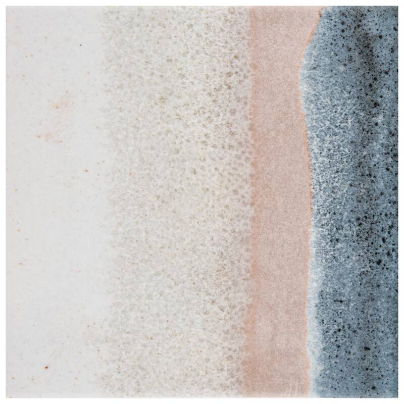 Merola Tile Matter Canvas Taupe Blue 6" x 6" Porcelain Floor and Wall Tile - Case (25 Tiles)