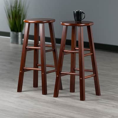 Element 2-Pc Bar Stool Set - 13.58 x 13.58 x 28.98 inches