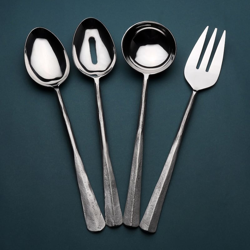 INOX Ridge Hostess Serving 4 Pc. Set