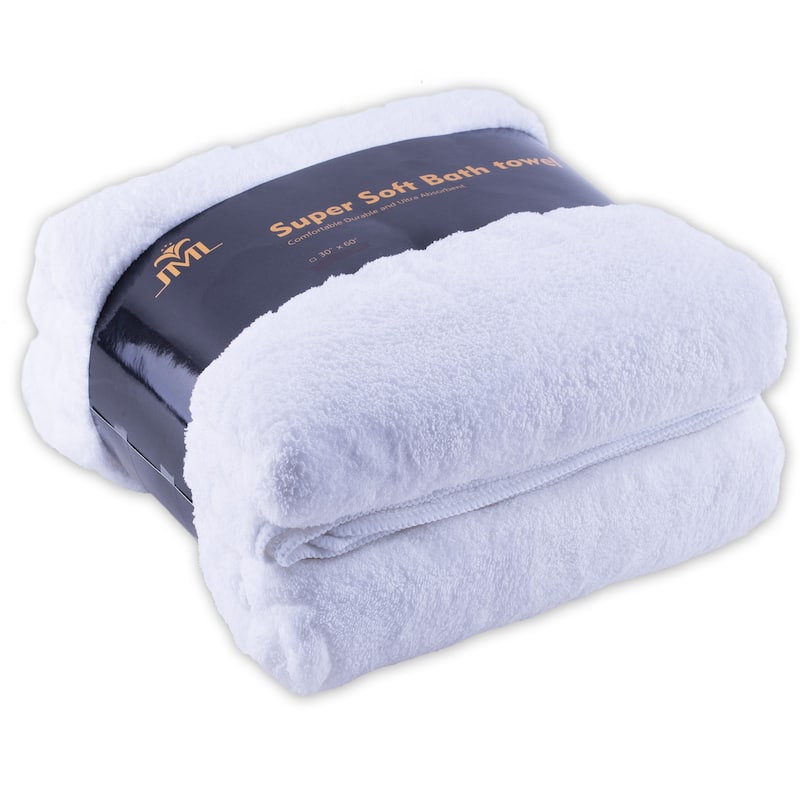 2 Pack Coral Fleece Towel Set Hotel SPA Bath Towels