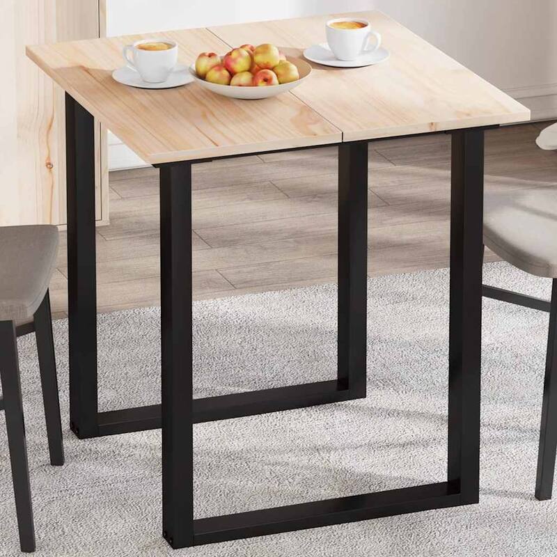 vidaXL Table Top Set of 2 Natural Pine Solid Pine wood 27.6x13.8x0.7 in - 13.8 x 27.6 x 0.7 in