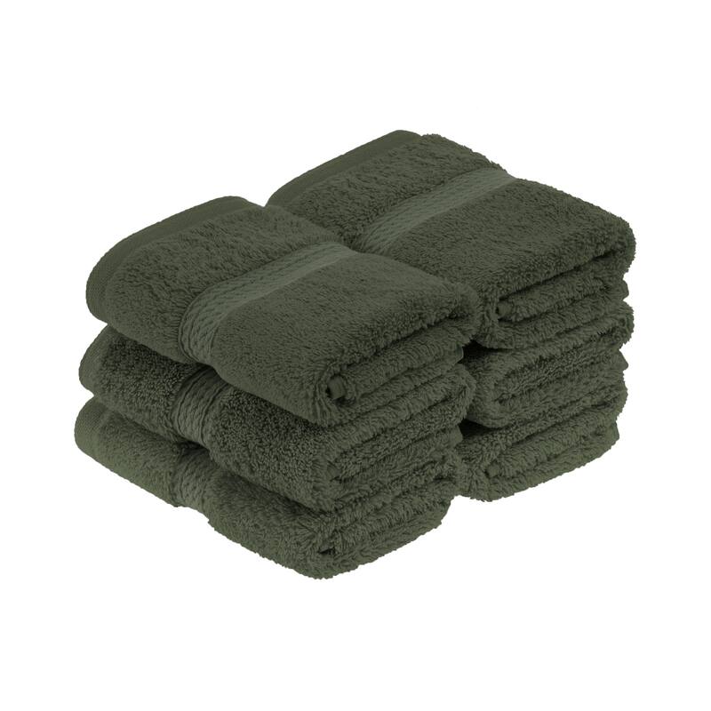 Superior Marche Egyptian Cotton 6 Piece Face Towel Set
