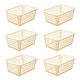 preview thumbnail 16 of 37, YBM Home Large Plastic Storage Basket for Organizing