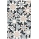preview thumbnail 79 of 78, SAFAVIEH Handmade Kids Miens Floral Wool Rug 5' x 8' - Charcoal/Ivory