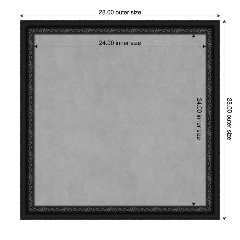 Amanti Art Downton Black Framed - 28 x 28 in