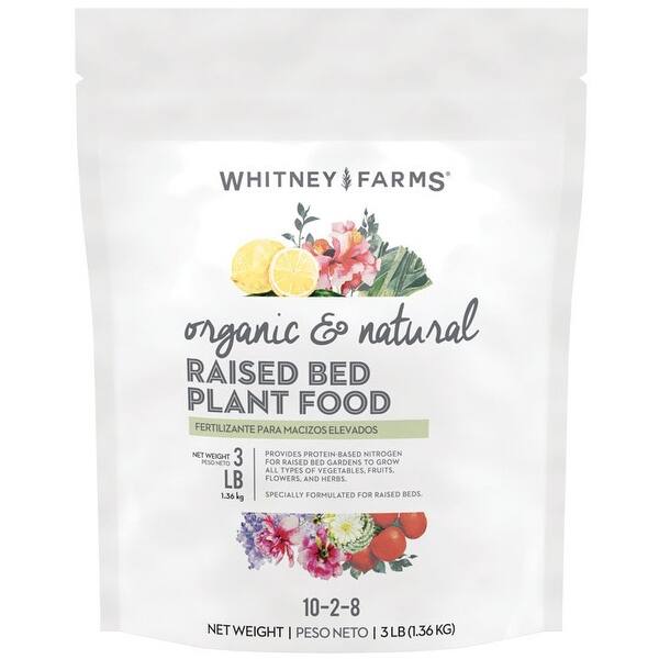 Whitney Farms Organic Granules Plant Food 3 lb