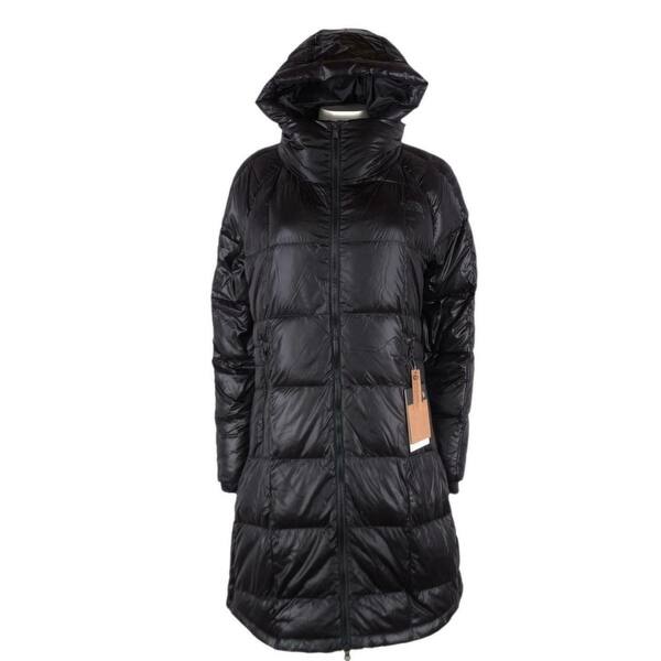 The North Face Tnf Women S Black Acropolis Goose Down Parka Puffer Coat Overstock