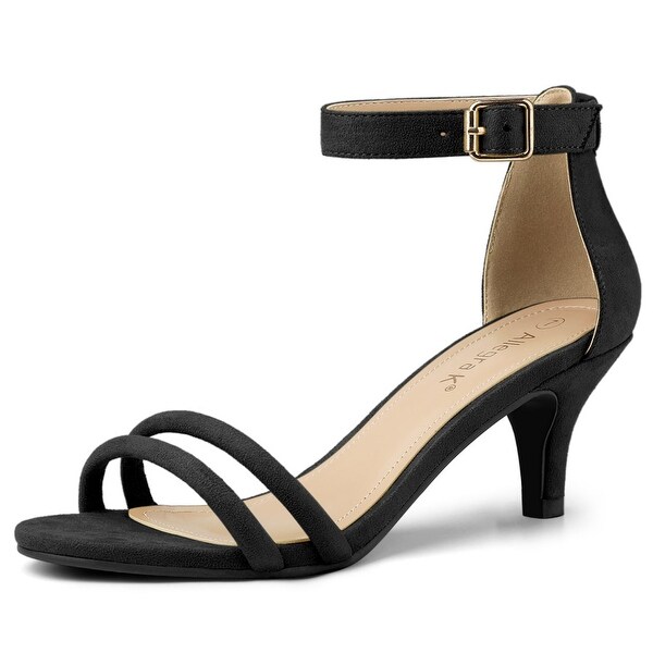 Ankle strap kitten heels Clearance