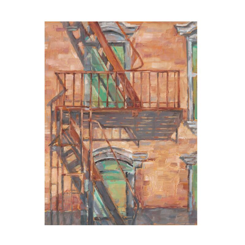 (TARGET EXCLUSIVE) Ethan Harper 'Urban Facade II' Canvas Art