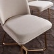 preview thumbnail 2 of 26, Cheyenne Gold Metal Dining Chair (Set of 2) by iNSPIRE Q Modern