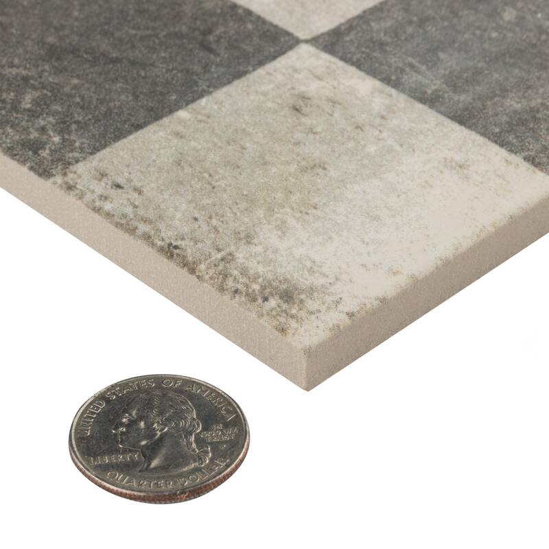 Merola Tile Polaris Hex Mix 8-5/8" x 9-7/8" Porcelain Floor and Wall Tile
