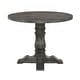 Capwell Weathered Grey Round Dining Table - Bed Bath & Beyond - 38259136