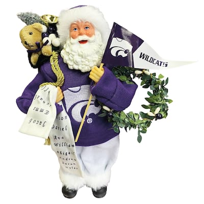 12" Kansas State Proud Santa