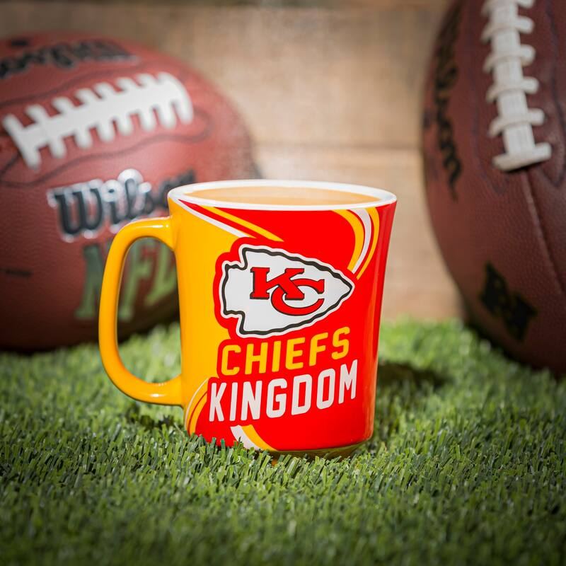 Kansas City Chiefs, 14 oz Ceramic Coffee Mug w/ Gift Box