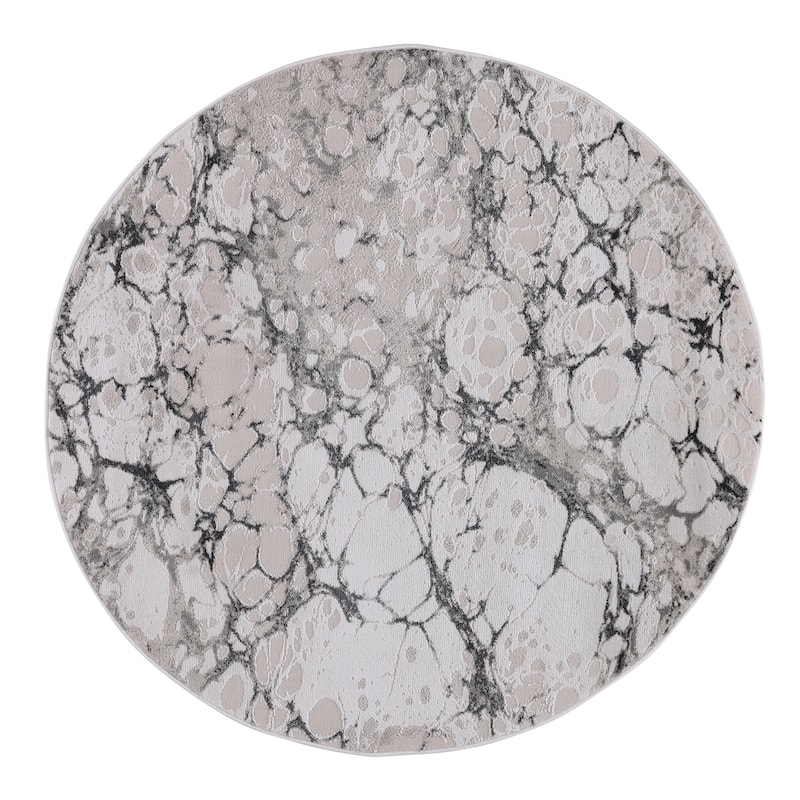 Ilios Collection Textured Abstract Rug