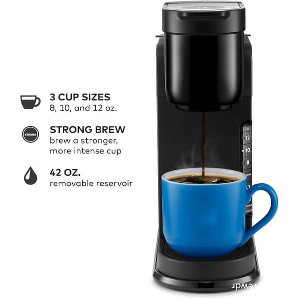 Single Serve K-Cup Pod Coffee Maker - 15*15*7inch - Bed Bath & Beyond -  42199034