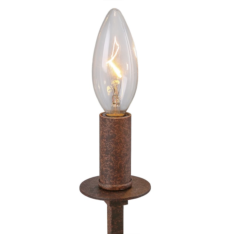 The Gray Barn Farmhouse 3/4-Light Wood Chandelier Lantern Foyer Island Lights