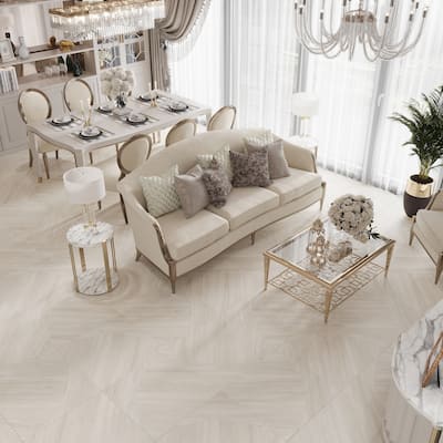 Bois 24x24 Almond Wood Porcelain Large Format Arch Wall and Floor Tile (11.63 sq ft/case) - 3 Pack