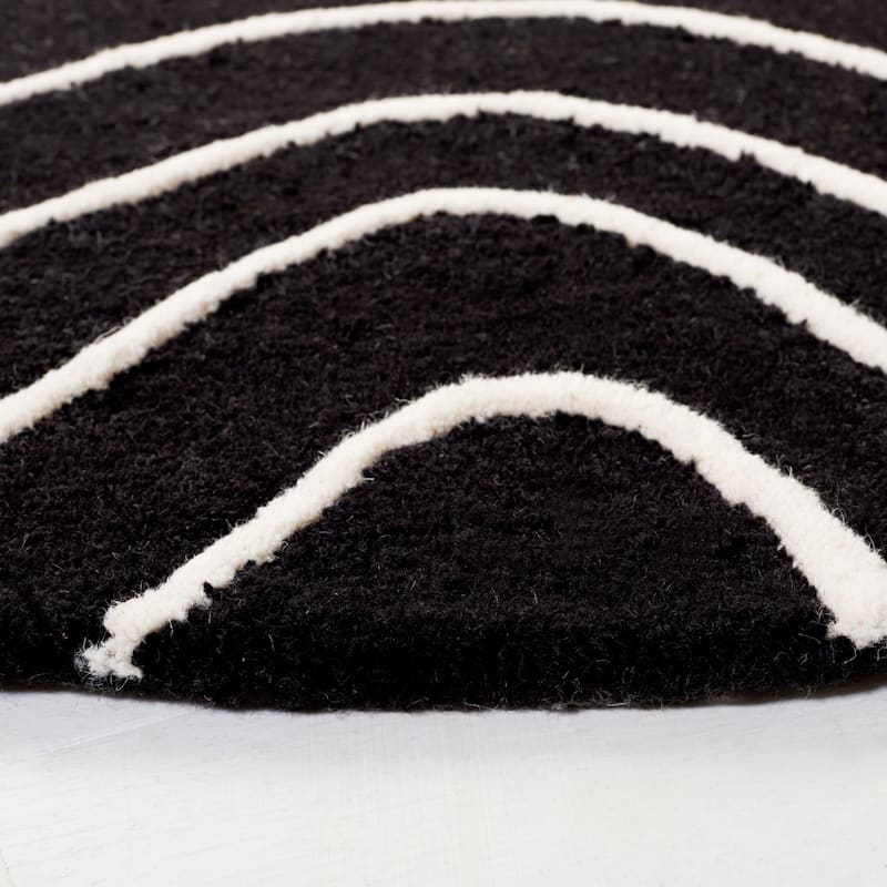 SAFAVIEH Handmade Rodeo Drive Vutka Mid-Century Modern Wool Rug