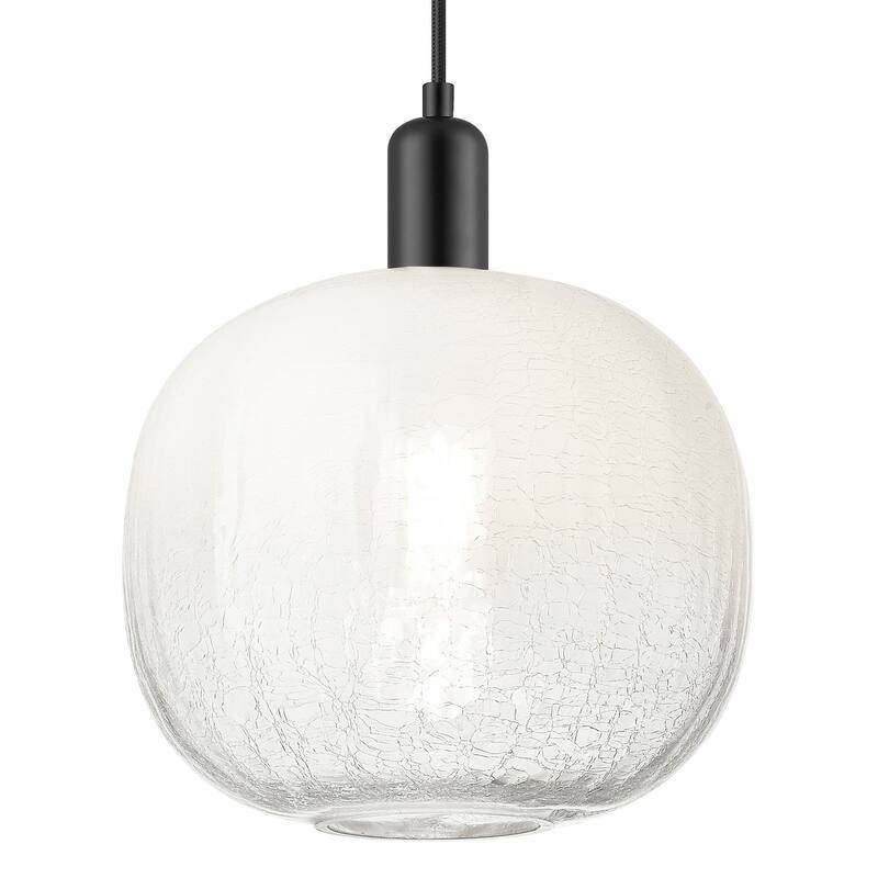 Innovations Lighting 716-1P-G481-10OP Brookhaven Sphere 10" Wide Cord - Matte Black