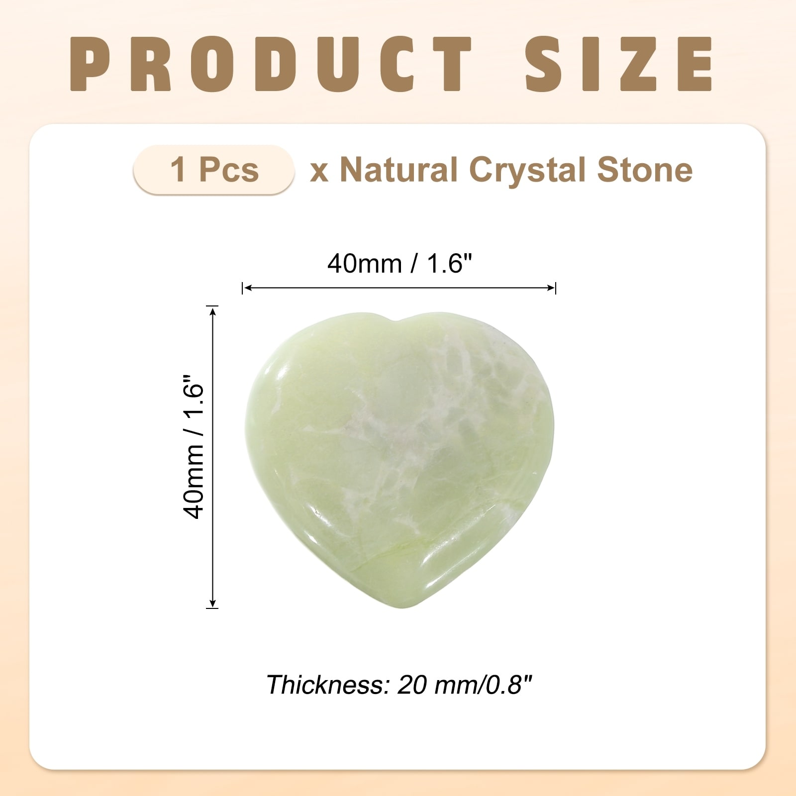 Natural Heart Shaped Crystal Stone, Mini Polished Love Gemstone Crystal, Pocket Rock Engraved for Women Gifts