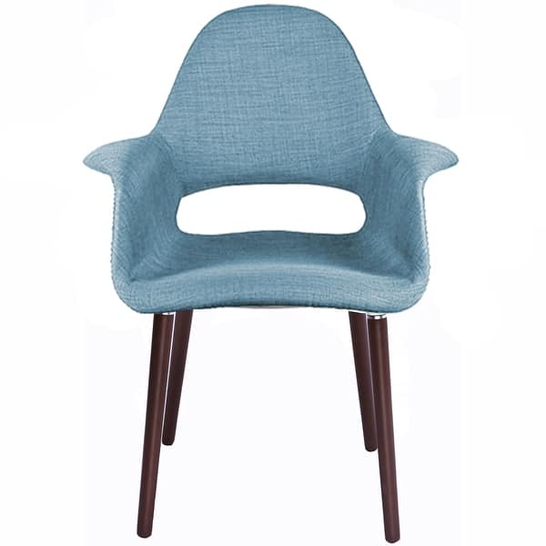 Shop 2xhome Designer Retro Upholstered Dining Arm Chair With Back Dark Walnut Wood Legs Patchwork Fabric Padded Seat Cushion Overstock 21208467
