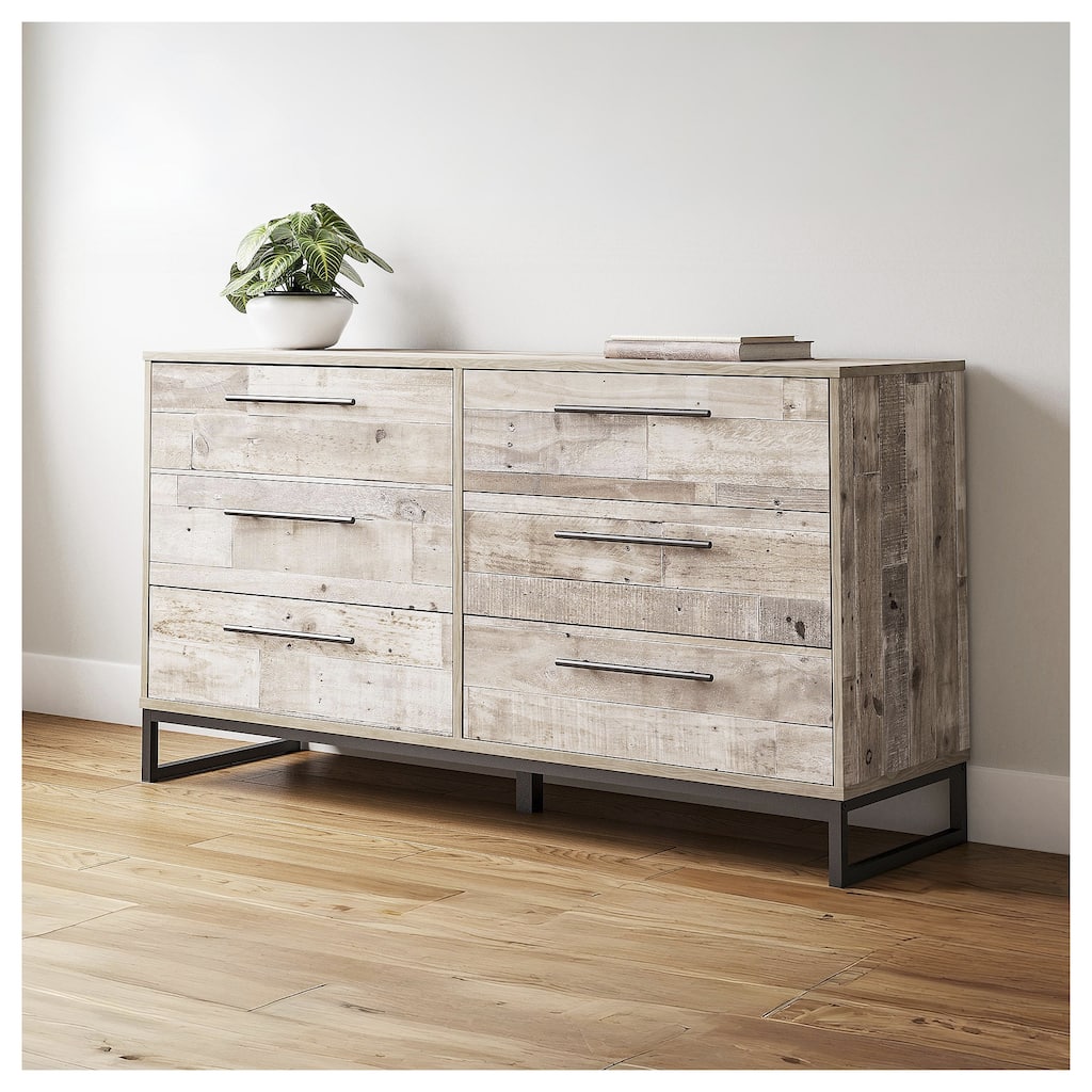 Ashley Furniture Neilsville Whitewash Chest of Drawers