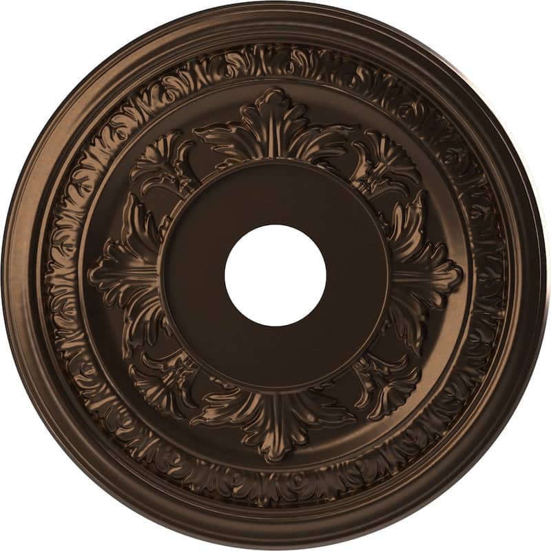 3 1/2" Inside Diameter - Baltimore Thermoformed PVC Ceiling Medallion