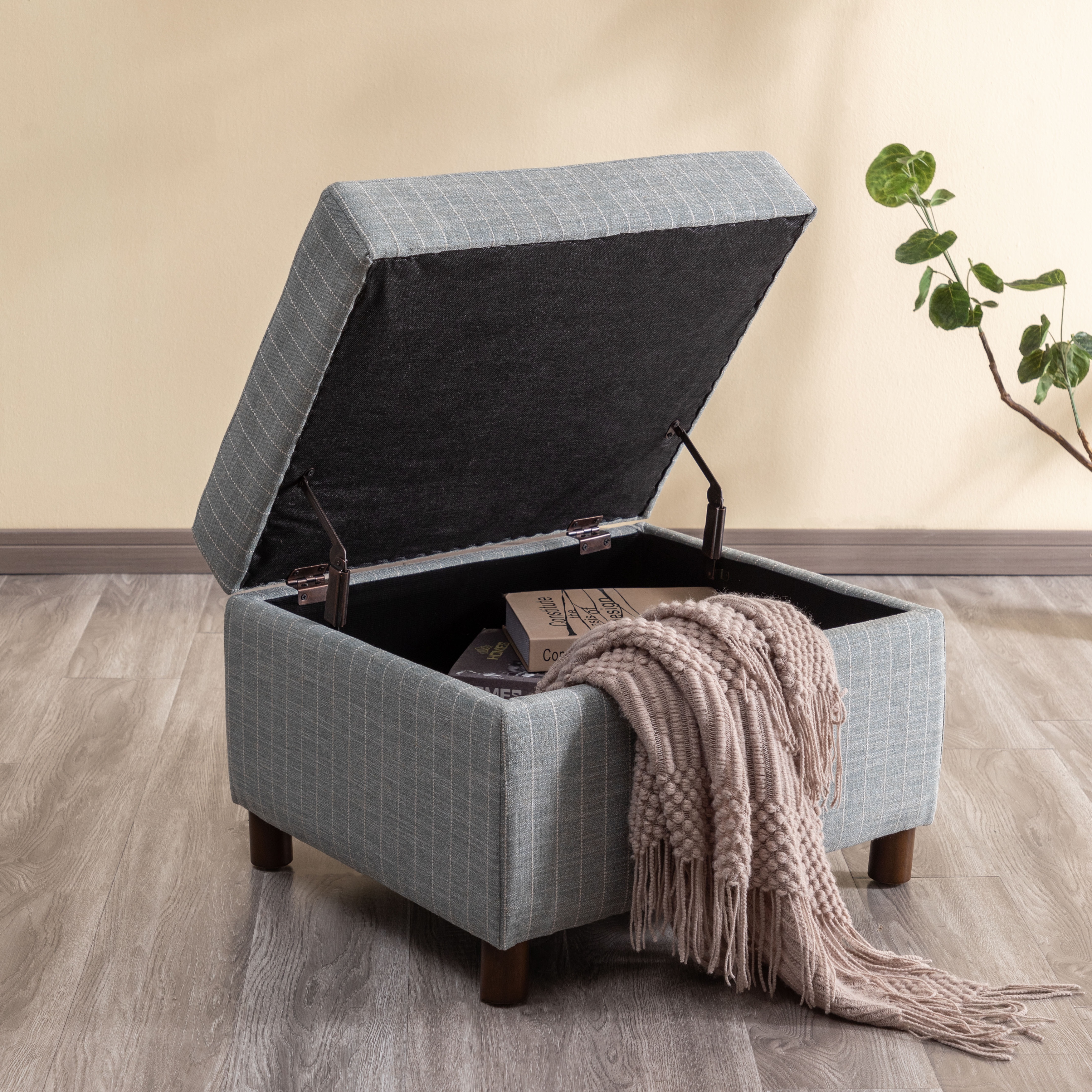 Hinged ottoman clearance