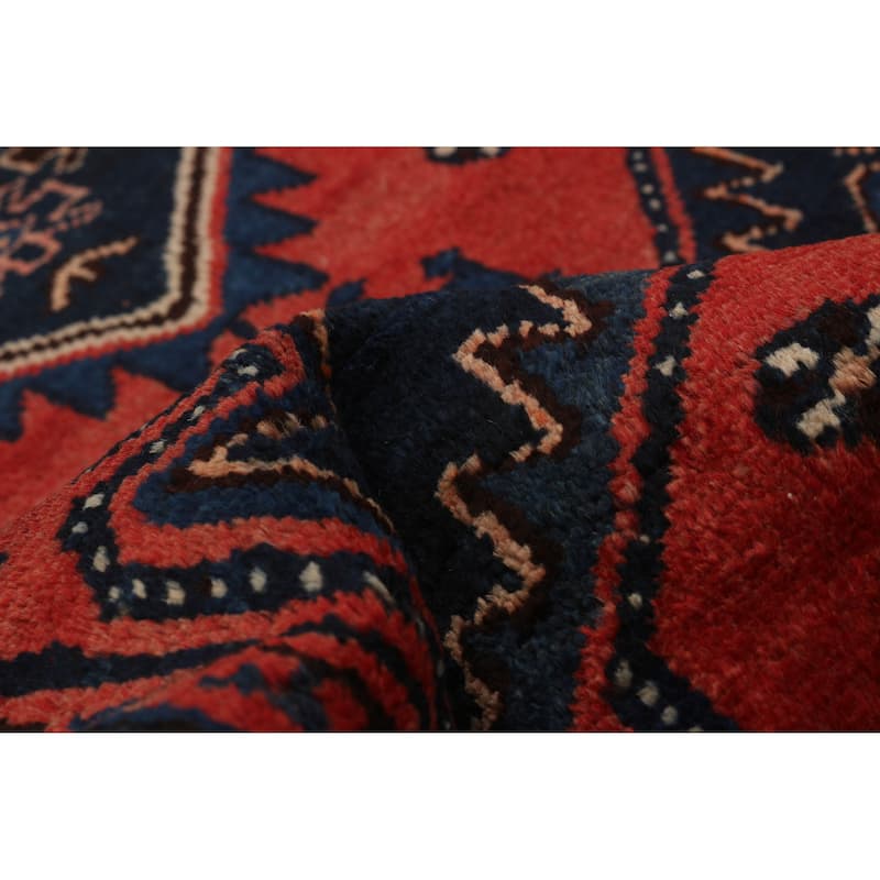 ECARPETGALLERY Hand-knotted Konya Anatolian Navy Wool Rug - 3'5 x 9'10