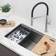 preview thumbnail 63 of 63, Undermount 33" Workstation Single-Bowl Stainless Steel Kitchen Sink