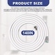 preview thumbnail 14 of 58, WOWOW PVC Shower Head Hose