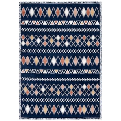 SAFAVIEH Marrakesh Domenica Boho Tribal Fringe Rug - 9' x 12'