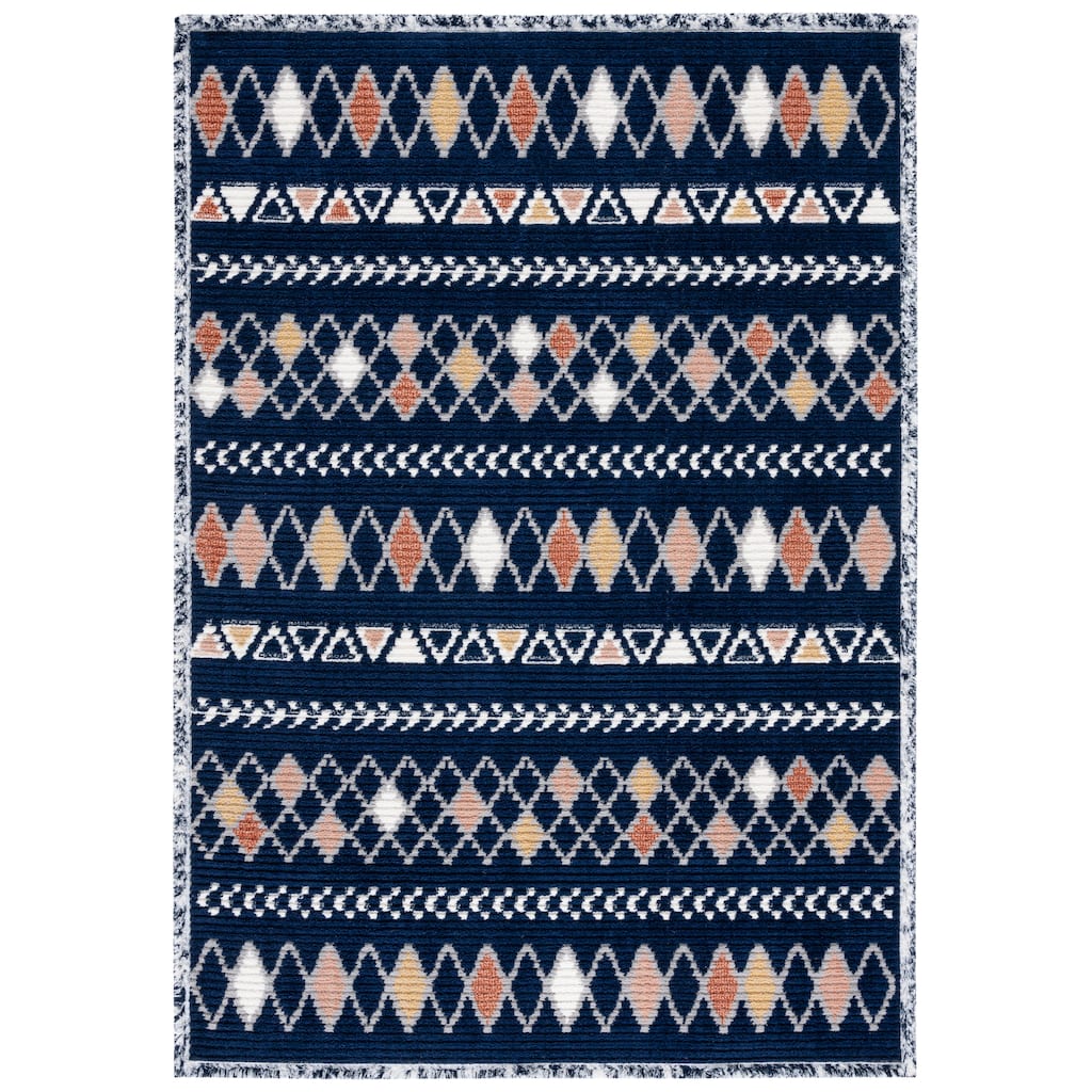 SAFAVIEH Marrakesh Domenica Boho Tribal Fringe Rug - 9' x 12'