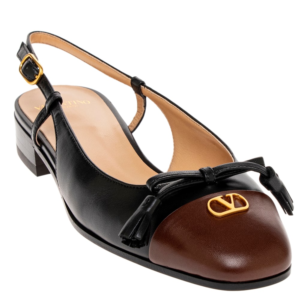 Valentino Valet De Roi Slingback Ballerina