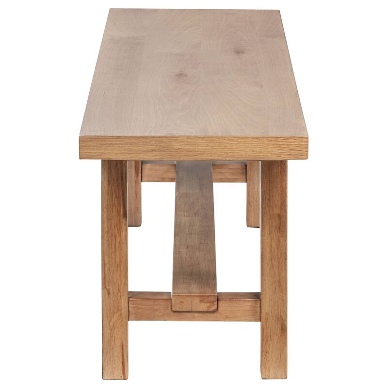 Middleton Extension Leaf Dining Set Natural Brown