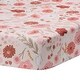 preview thumbnail 1 of 4, Bedtime Originals Flower Power Floral/Strawberry Baby Fitted Crib/Toddler Sheet - Crib