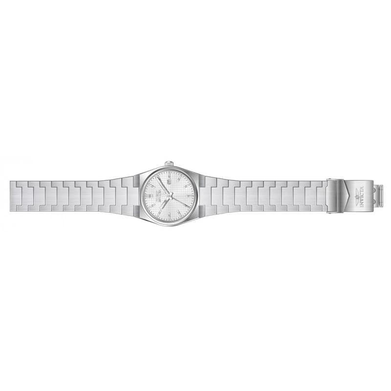 Invicta Men's 48393 Speedway Quartz 3 Hand Silver Dial Watch