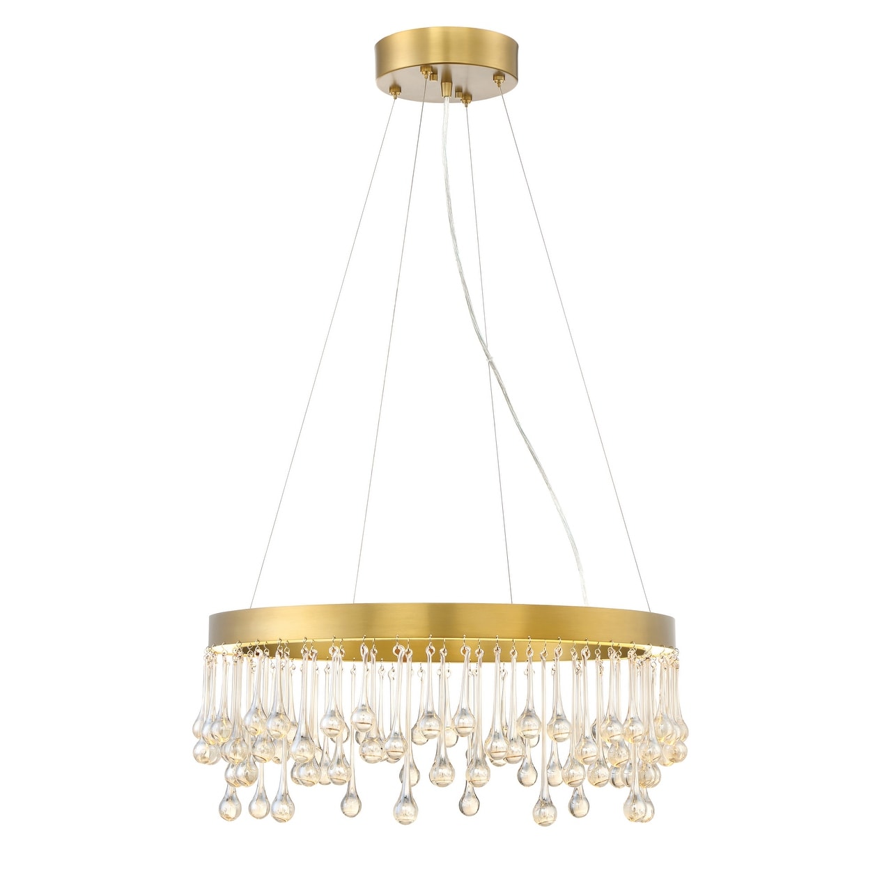 Designers Fountain LED88134  Lucienne 1 Light 1 Tier LED Chandelier - Chandeliers For Bedrooms by Overstock.com