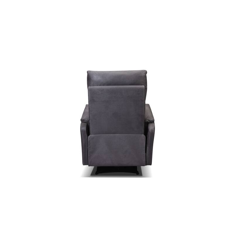 Recliner Chair with Power Recline, USB Port, Lumbar Support, and Anti-Pilling Fabric - Ideal for Small Spaces
