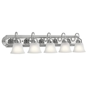 Kichler Lighting Traditional 5-light Chrome Bath/Vanity Light